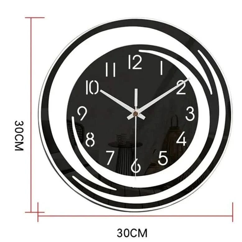 Orbix Wanduhr Moderne Eleganz Skandinavischer Stil AcrylDesign