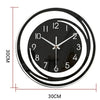 Orbix Wanduhr Moderne Eleganz Skandinavischer Stil AcrylDesign