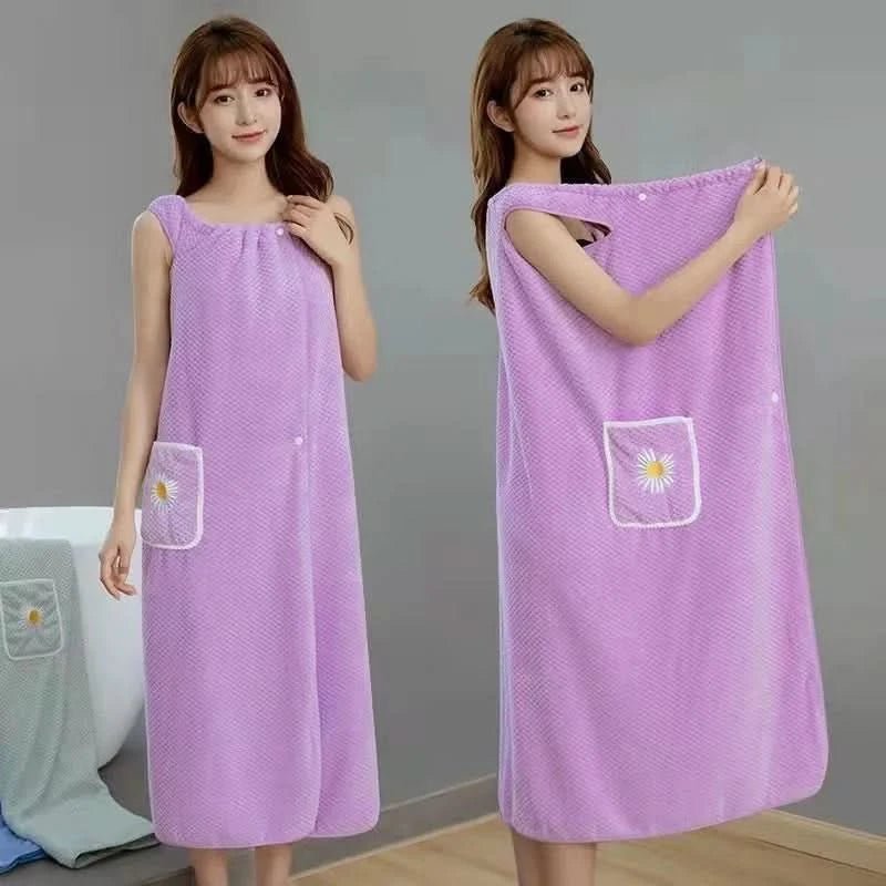 Damen-Schnelltrocknendes Badetuch – Schnelltrocknendes & Tragbares Badetuch Für Damen – Ideal Für Zuhause & Reisen