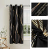 MARBLEVA – Elegante Verdunkelungsgardinen Mit Marmor- & Wellenmuster