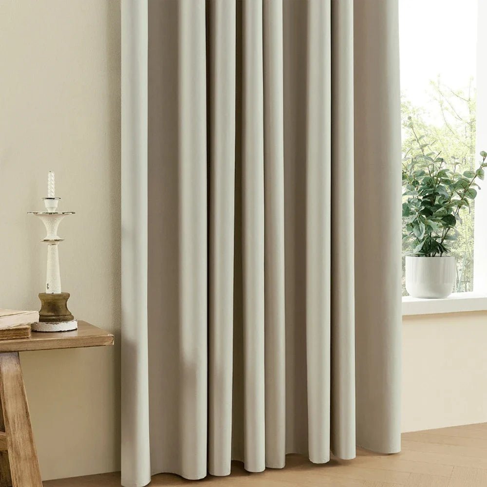 StilleSchatten – Moderner Minimalistischer Verdunkelungs Gardine
