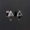 TRIANGLEA – Dreiecks-Ohrringe mit Steckverschluss, Modernes & Leichtes Design