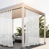 OASISVOILE – Wasserdichter Außenbereich Transparenter Voile Vorhang