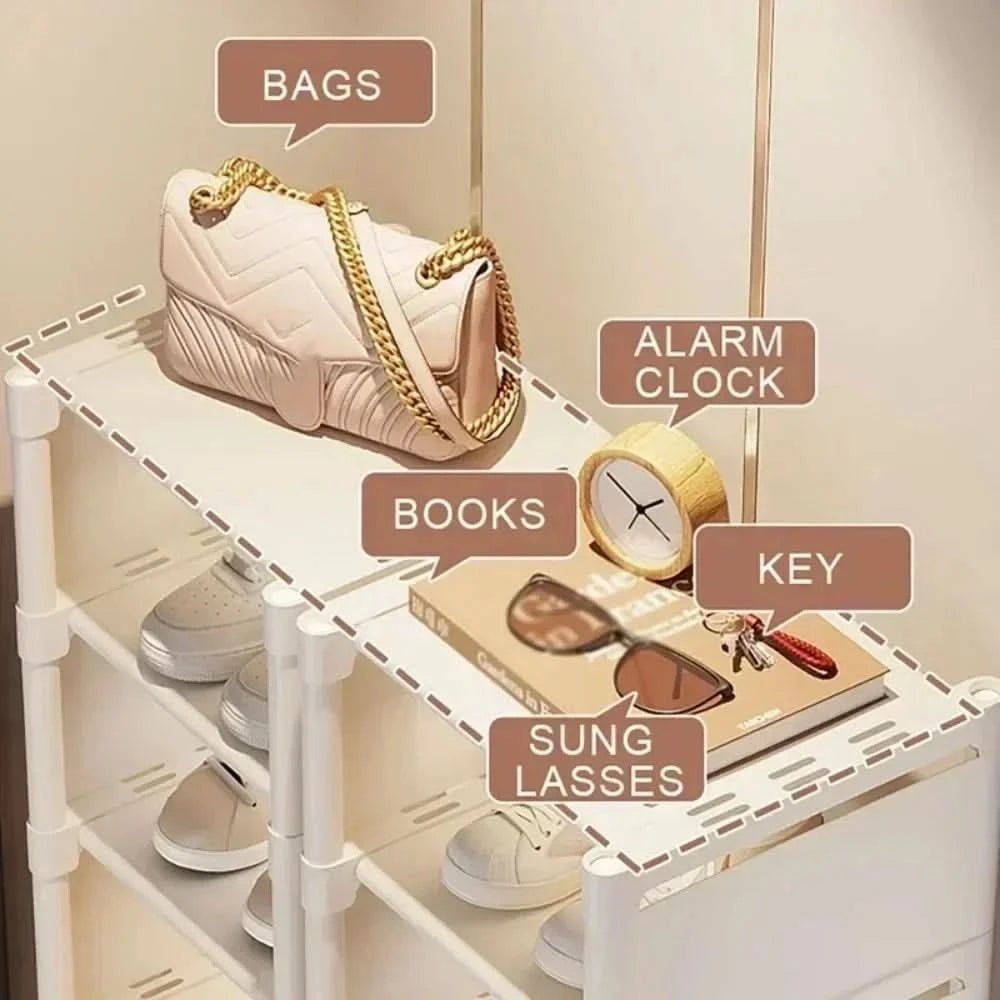 Schuh Ecke Regal – Stapelbares Schuhregal Für Ecken – Platzsparende Organisation Mit Stil