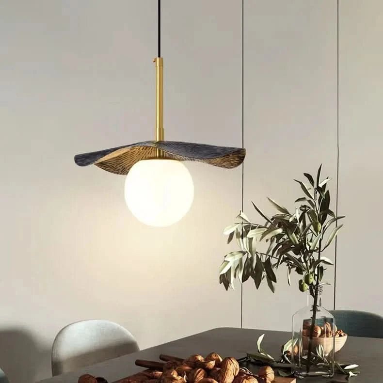 MIRABEL Kupfer-Marmor-Pendelleuchte Luxuriöser Moderner Stil Für Jeden Raum