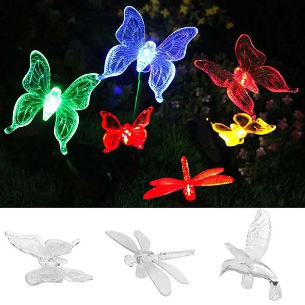 SolarGlow – Schmetterling LED-Gartenlampe-4