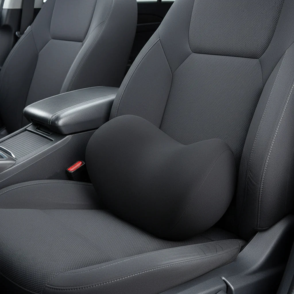 Komfortor – Gedächtnisschaum Auto-Nacken- & Lendenstütze Für Ergonomischen Sitzkomfort