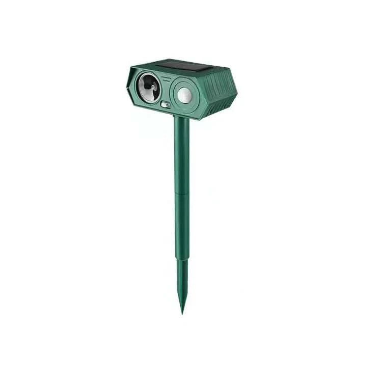 Ultraguard Tiervertreiber – Ultraschall Tiervertreiber mit LED-Licht – Wetterfest und Batteriebetrieben