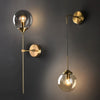 Celesti Wandlampe Modernes Glasstein Und Eisen Beleuchtung