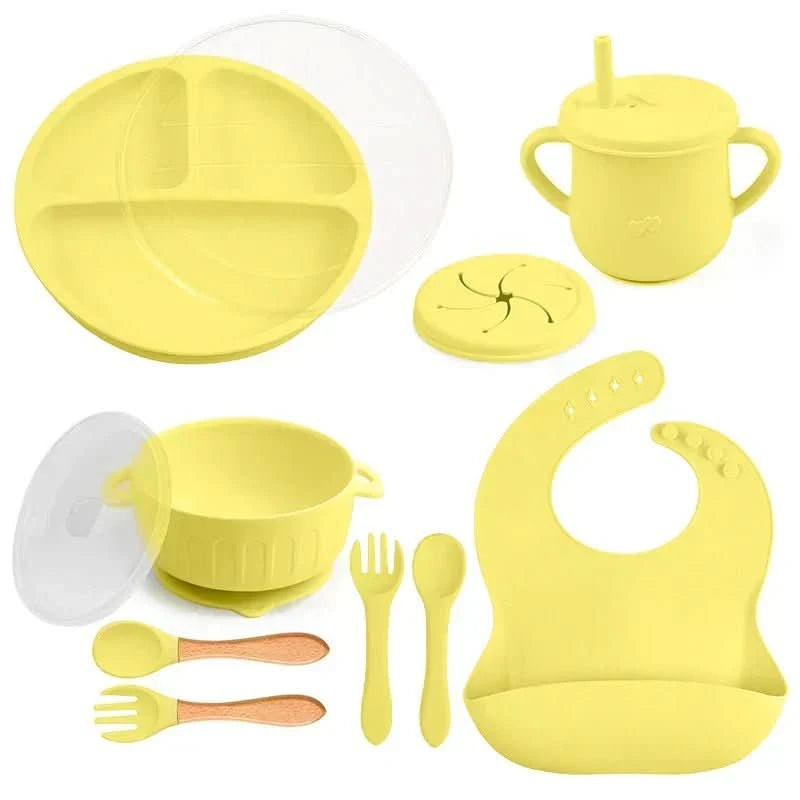 Spaßmahlzeit Set – Sicheres Baby-Geschirr Mit Buntem Design Für Stressfreie Mahlzeiten