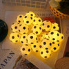 10/20LED Soccer Ball String Lights Battery Operated Football Fairy Lamp for Bedroom Wedding Party Worldcup Decor