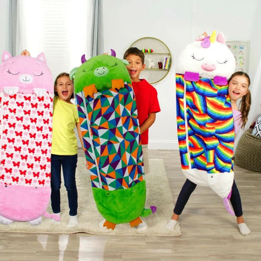 MagischerKuschel – 2-in-1 Kuscheltier-Schlafsack Für Kinder