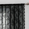 FLORALIA – Romantische Blumen Spitzen Fenster Gardine