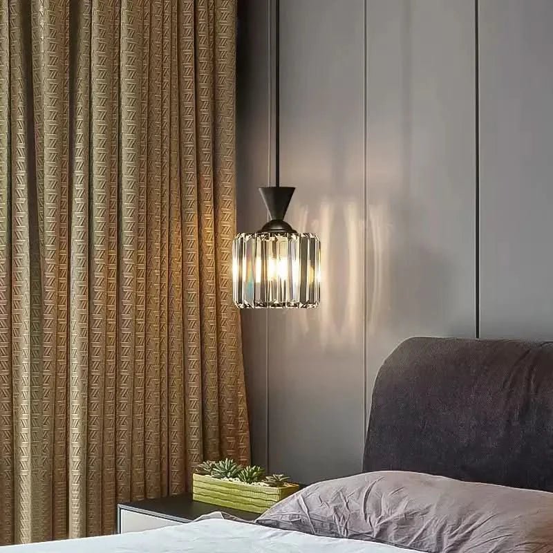 CASSANDRA Kunst-Déco Kristall-Pendelleuchte