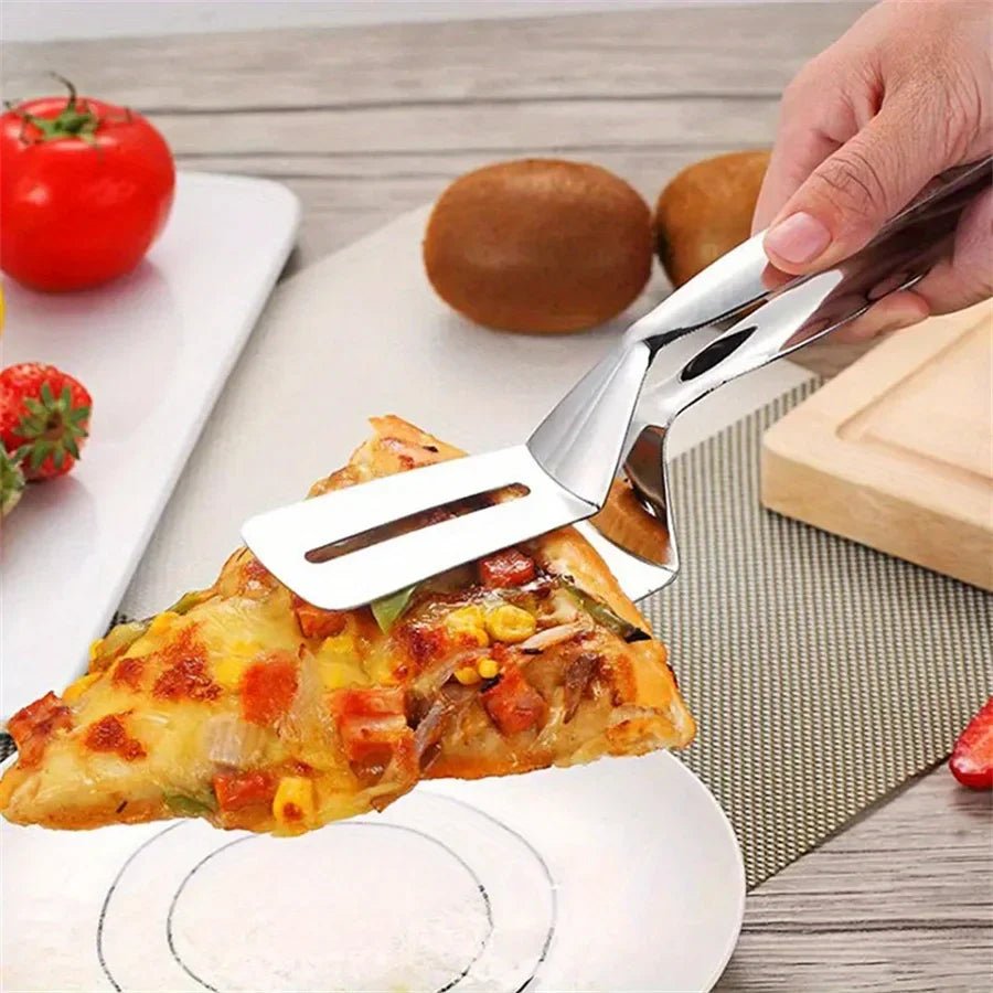 CHEFCLAMP – Multifunktionaler Edelstahl Spatel mit Zange