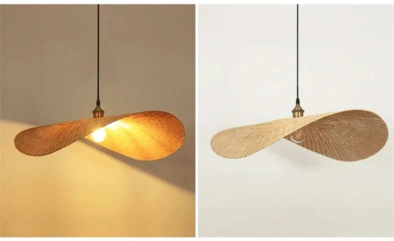 MARISE Moderne Rattan Loft Hängeleuchte