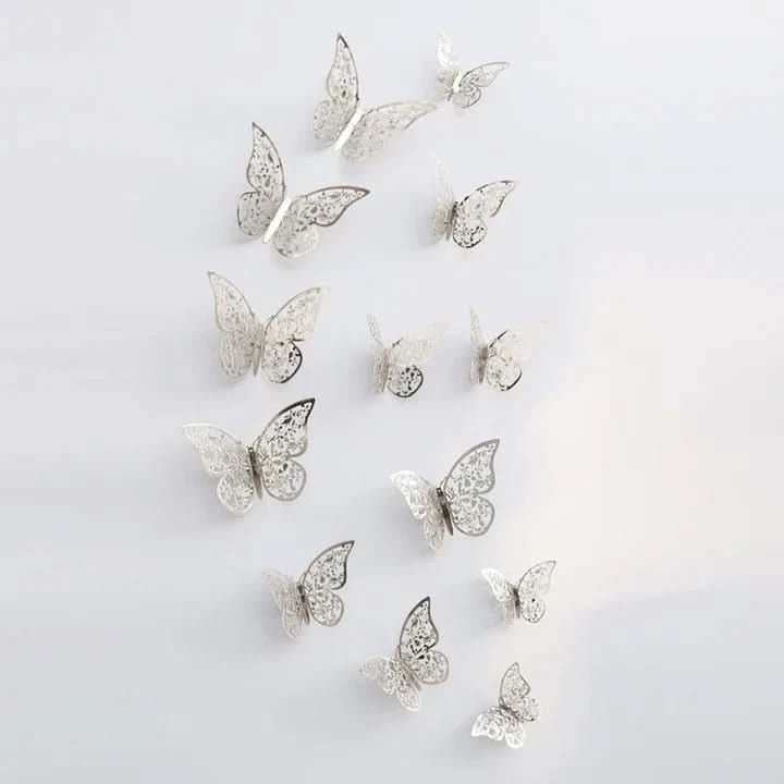 Yuki - Schicke, Raffinierte Schmetterlings-Wandkunst