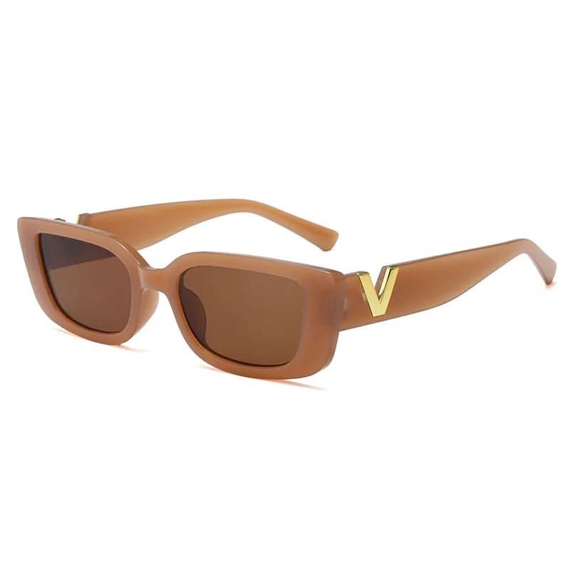 LUXEGLAM – Stylische Retro Katzen Auge Sonnenbrille Mit UV400-Schutz