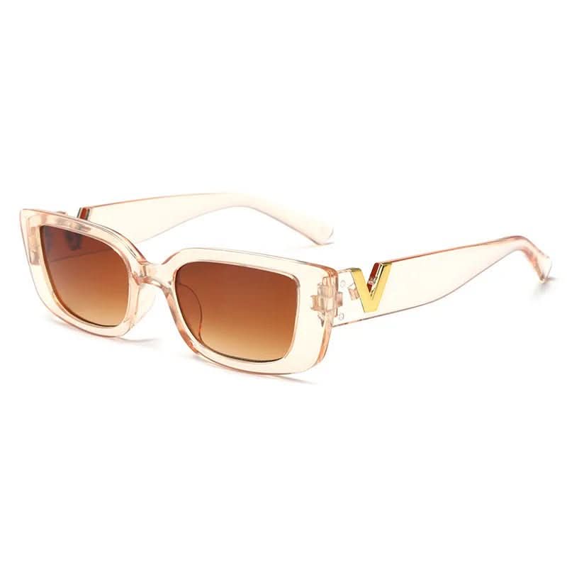 LUXEGLAM – Stylische Retro Katzen Auge Sonnenbrille Mit UV400-Schutz