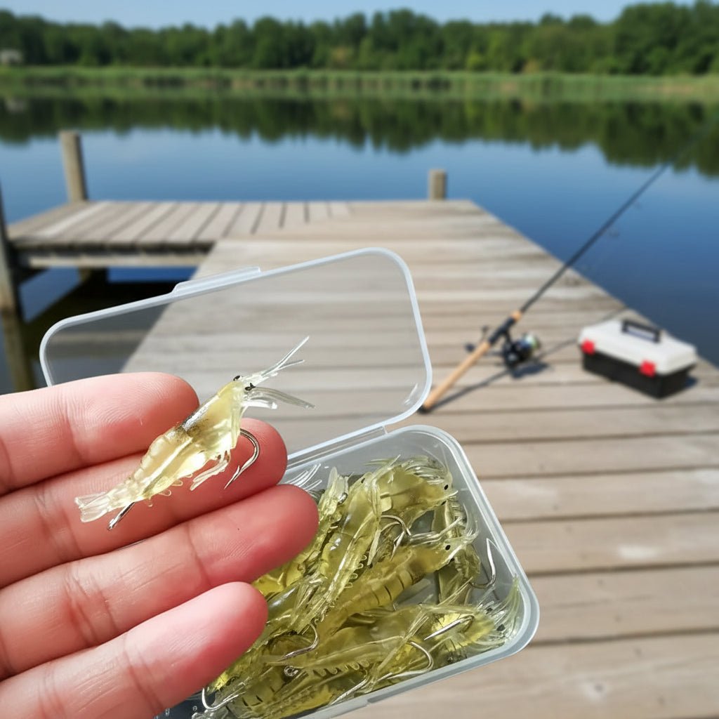 SHRIMPMASTER – Ultrarealistische Garnelenköder für Süß- & Salzwasser 1