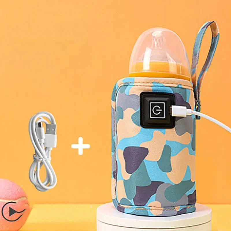WarmGo USB Flaschenwärmer – Tragbarer Flaschenwärmer Für Unterwegs