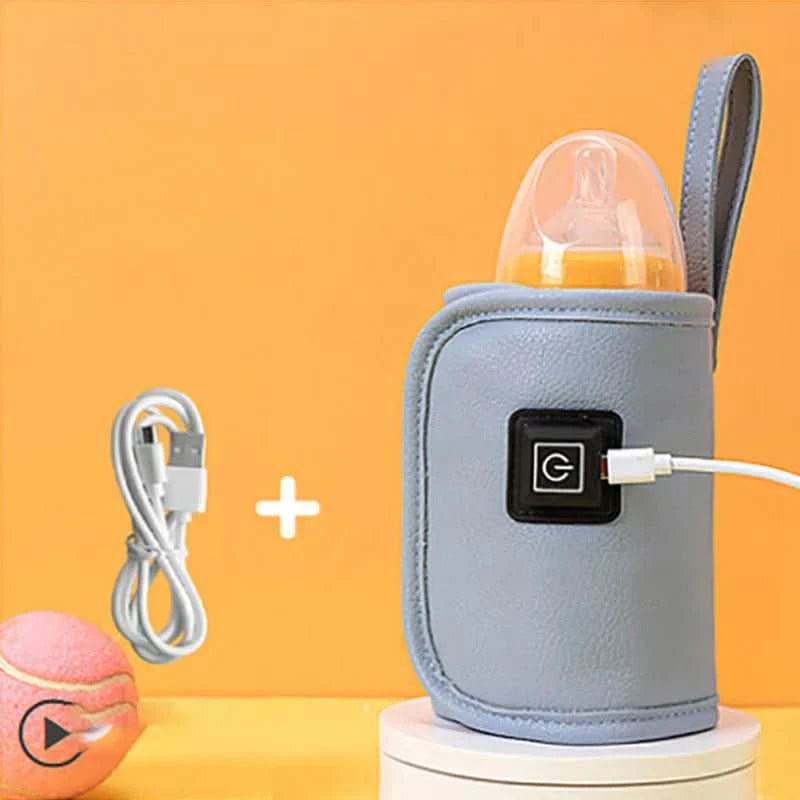 WarmGo USB Flaschenwärmer – Tragbarer Flaschenwärmer Für Unterwegs