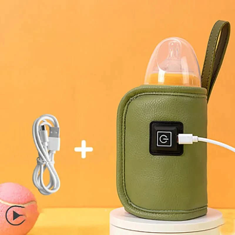 WarmGo USB Flaschenwärmer – Tragbarer Flaschenwärmer Für Unterwegs