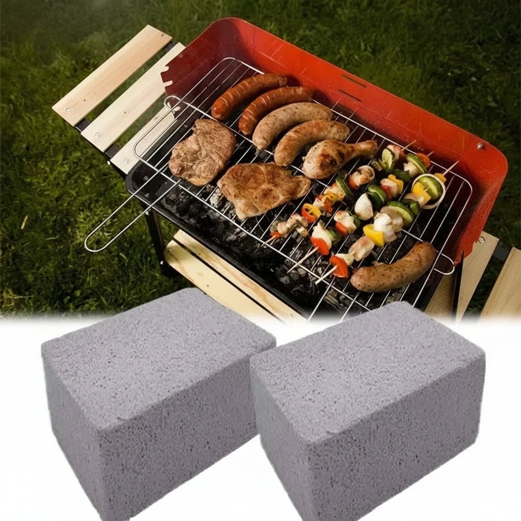 SMOKESCRUB – Grillreiniger Steine für gründliche BBQ Reinigung 0