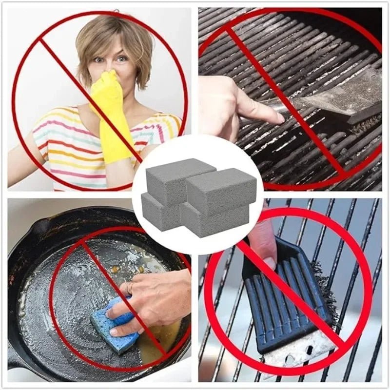 SMOKESCRUB – Grillreiniger Steine für gründliche BBQ Reinigung 4