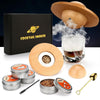 Räucherschwanz Set – Cocktail-Räuchergerät-Set Für Whisky- Und Bourbon-Liebhaber