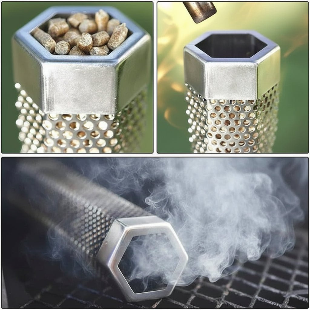SMOKETUBE – Edelstahl Räucherrohr für intensives BBQ Raucharoma 2