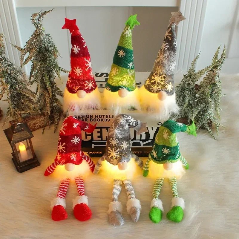 SNOWBEARD – LED-Plüschwichtel für gemütliche Weihnachtsdekoration 4