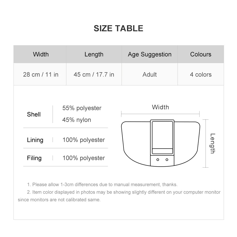 SNUGPUSH – Winddichte Kinderwagenhandschuhe mit Handy- und Taschentuchfach 6