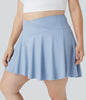 WeichNull Rock – Leichter Tennisrock Mit Crossover-Bund Und Integrierten Shorts