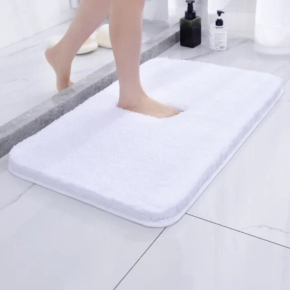 SOFTSTEP – Fell- und Plüschbadematte für luxuriösen Komfort 3