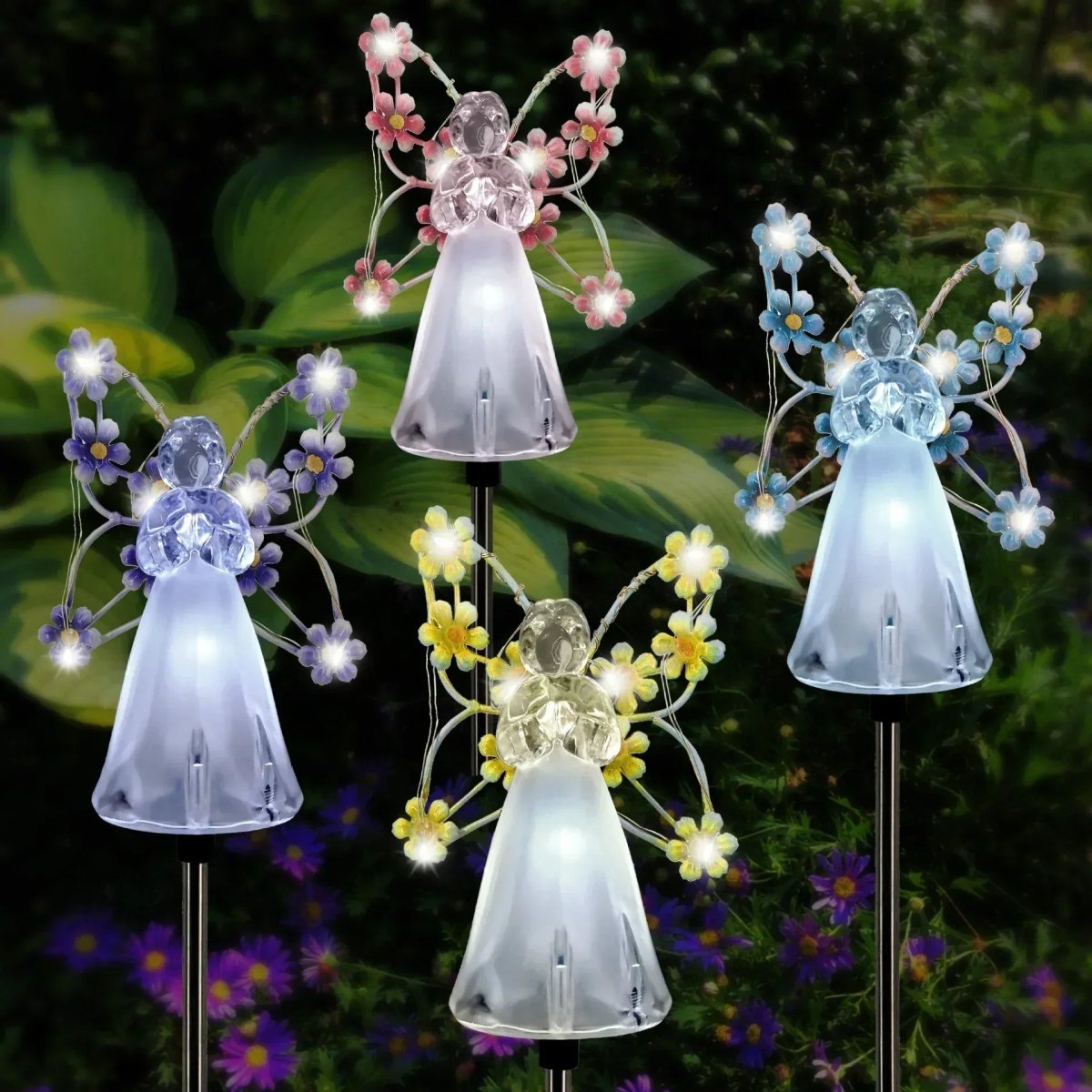 SOLAR ANGEL – LED-Gartenleuchte mit automatischer Solarladung 1