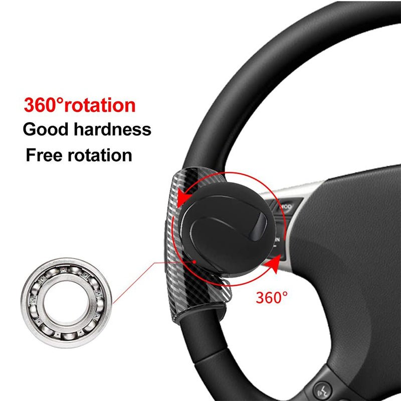 SPINMATE – Universeller 360°-Lenkrad-Booster-Knopf für sanftes Drehen 1