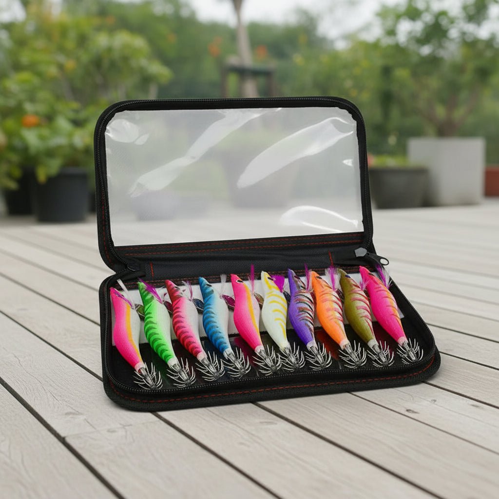 SQUIDPRO – 3D Augen Tintenfisch Köder für erfolgreiches Angeln 0