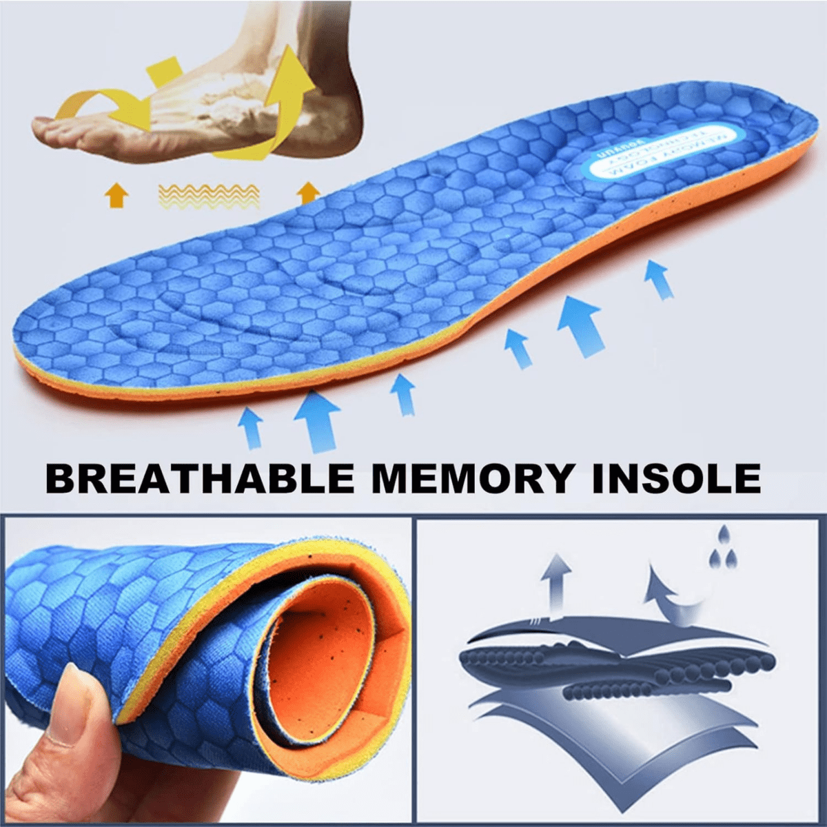 SWELLCOMFORT – Diabetikerschuhe mit Memory Foam und Zero-Drop-Design 7