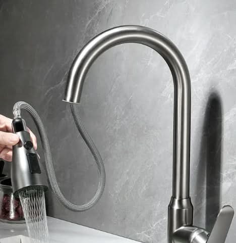INNOFLOW – Moderner Küchenarmatur Mit Berührung-Sensor Und Herausziehbarem Auslauf