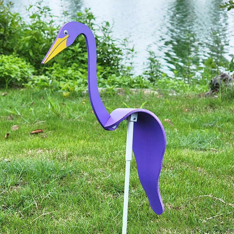 SWIRLBIRDS – Elegante Gartendekoration mit wirbelndem Vogel-Design 8
