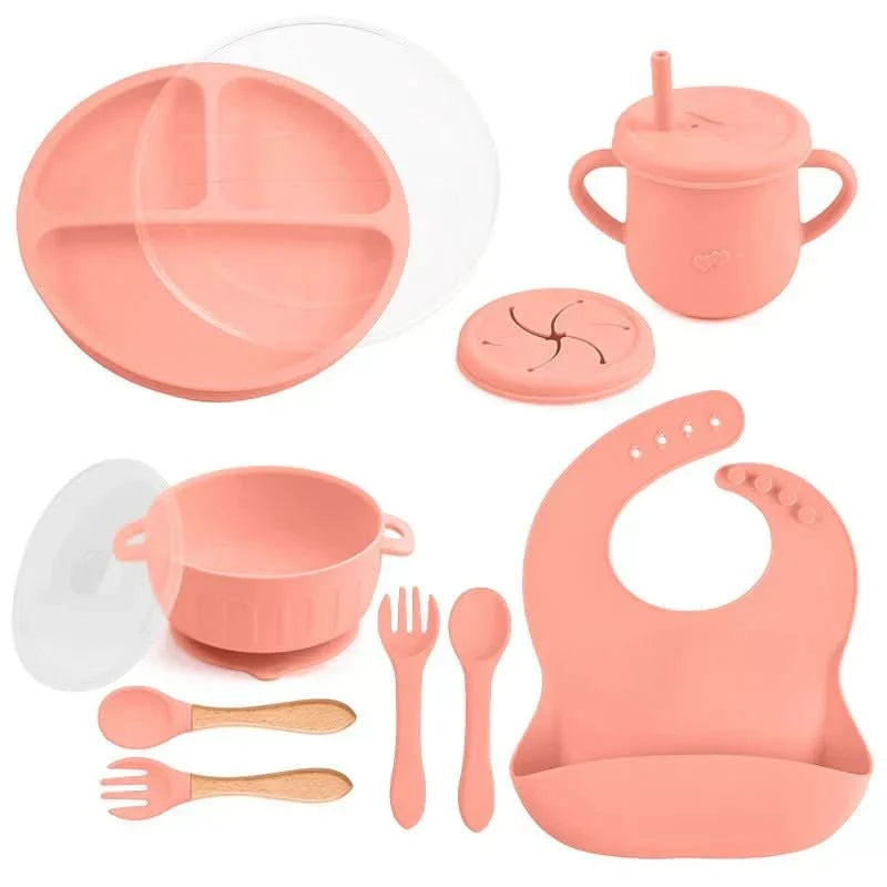 Spaßmahlzeit Set – Sicheres Baby-Geschirr Mit Buntem Design Für Stressfreie Mahlzeiten