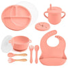 Spaßmahlzeit Set – Sicheres Baby-Geschirr Mit Buntem Design Für Stressfreie Mahlzeiten