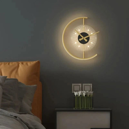 Zentime Moderne LED-Wanduhr Mit Nordische Eleganz Und Minimalistisches Design