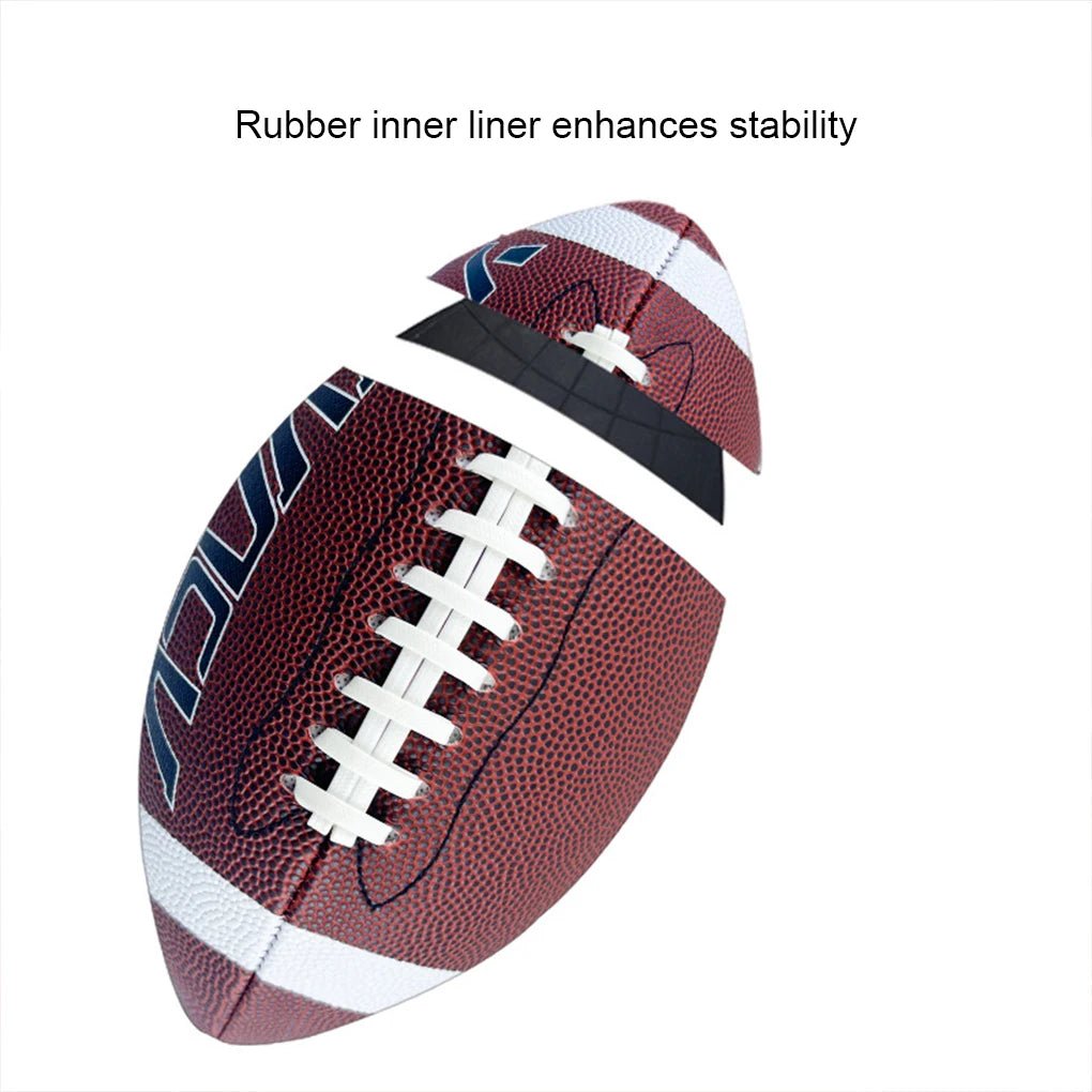 Profi Und Präzise Amerikanisch Fußball Rugby Ball Breit Anwendung Freisetzen Potenzial Wasserdicht