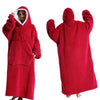 KUSCHELHOOD – Übergroßer Fleece Kapuzenpullover für Maximale Wärme & Gemütlichkeit Zuhause