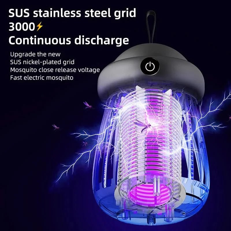 LumaGuard Insekt Killer – Leiser Mückenschutz Mit UV-Licht & Stromnetz