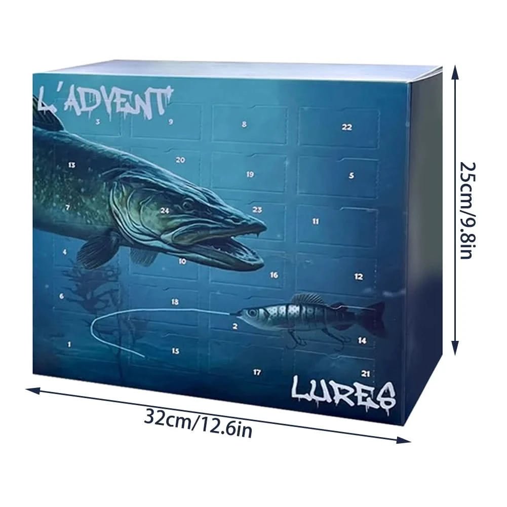 Castmas – Adventskalender 2025 Für Angler Mit 24 Einzigartigen Ködern