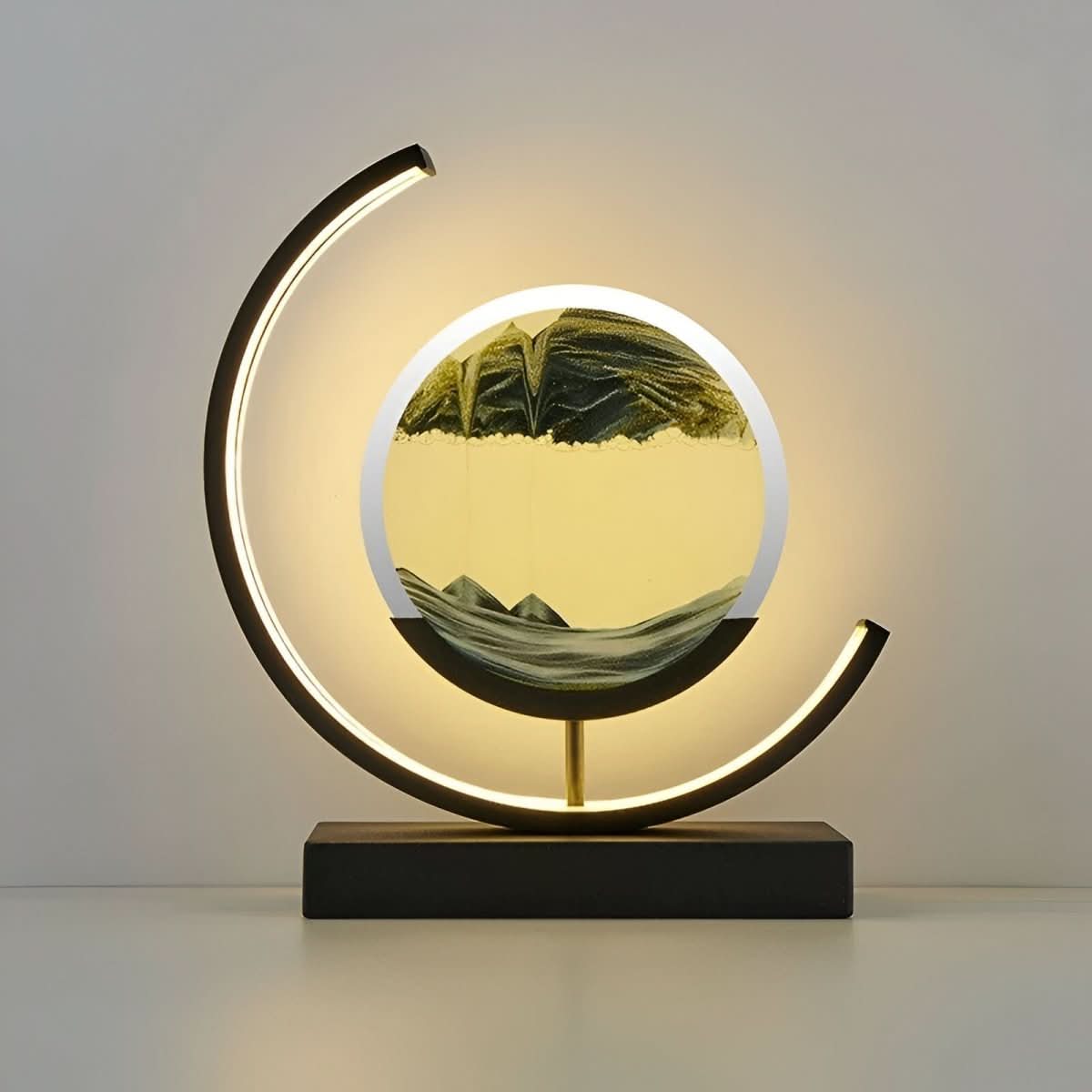 Sand Glühen Lampe – Sandlampe mit beruhigender Bewegung und Lichtstimmung
