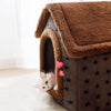 FlauschigesZuhause – Gemütliches Tierhaus Für Kleine Hunde & Katzen Bis 4 kg